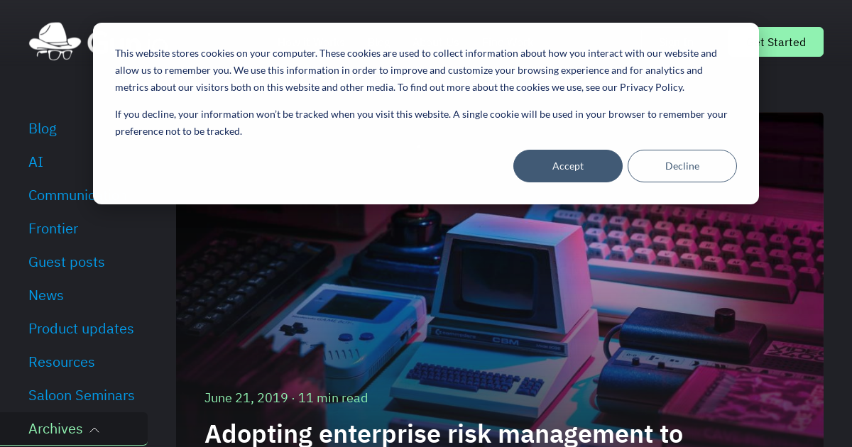 Adopting enterprise risk management to conserve capital with Dipanjan Choudhury of ValueMomentum